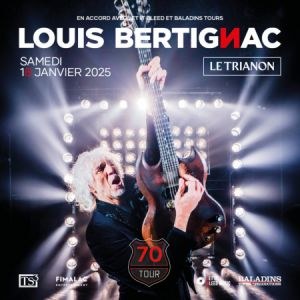 Louis Bertignac en concert au Trianon en 2025
