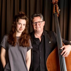 Louise et Jean-Michel Charbonnel en concert au Baiser Salé