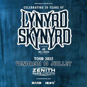 Lynyrd Skynyrd à Paris - Zénith de Paris, le 10 juillet 2025