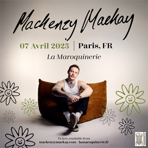 Mackenzy Mackay en concert à La Maroquinerie en avril 2025