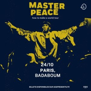 Master Peace en concert au Badaboum en octobre 2024