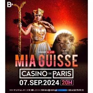 Mia Guisse en concert au Casino de Paris en 2024