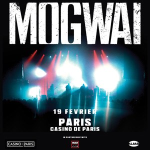 Mogwai en concert au Casino de Paris en février 2025