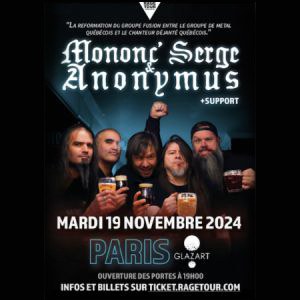 Mononc' Serge & Anonymus en concert à Glazart