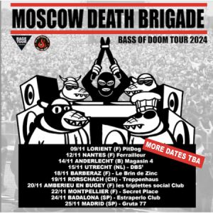 Moscow Death Brigade en concert au Glazart en 2024