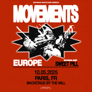 Movements en concert au Backstage By the Mill en mai 2025