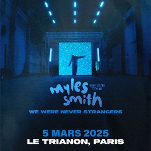 Myles Smith en concert au Trianon en mars 2025