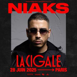 Niaks à Paris - La Cigale, Paris le 28 juin 2025