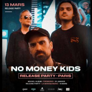 No Money Kids en concert à La Maroquinerie en mars 2025