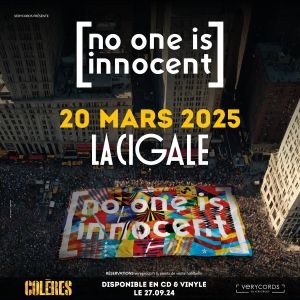 No One Is Innocent en concert à La Cigale en 2025