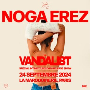 Noga Erez en concert à La Maroquinerie en 2024