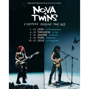 Nova Twins à Paris - Alhambra, le 08 octobre 2025