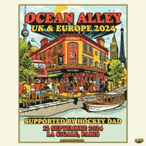 Ocean Alley en concert à La Cigale en septembre 2024