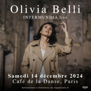 Olivia Belli en concert au Café de la Danse en 2024