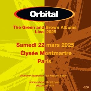 Orbital en concert à l'Elysée Montmartre en 2025