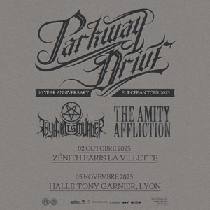 Parkway Drive en concert au Zénith de Paris en octobre 2025