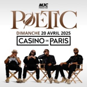 Poetic Lover en concert au Casino de Paris en avril 2025