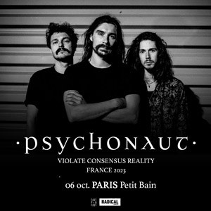 Psychonaut en concert au Petit Bain le 6 octobre 2023