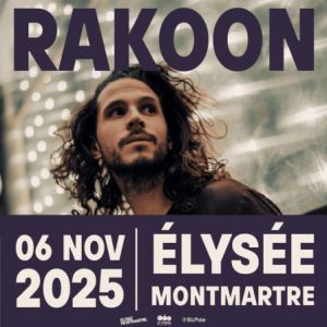 Rakoon en concert à l'Elysée Montmartre en novembre 2025