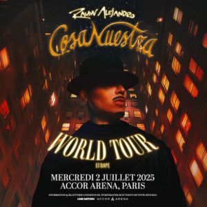 Rauw Alejandro à Paris - Accor Arena, le 02 juillet 2025