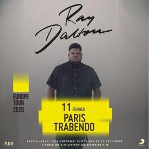 Ray Dalton en concert au Trabendo en février 2025