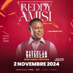 Reddy Amisi en concert au Bataclan en 2024