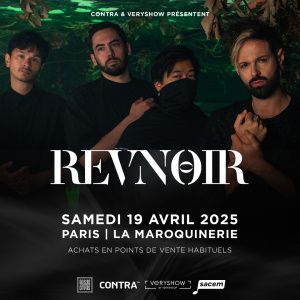 Revnoir en concert à La Maroquinerie en avril 2025