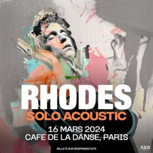 Rhodes en concert au Café de la Danse en mars 2024