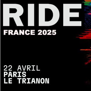 Ride en concert au Trianon en avril 2025