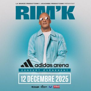 Rim'K en concert à l'Adidas Arena en décembre 2025