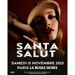 Santa Salut à Paris - La Boule Noire, le 15 novembre 2025