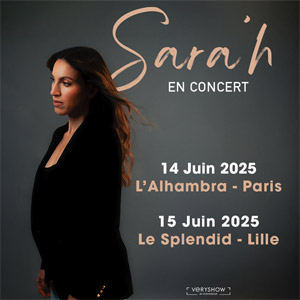 Sara'h à Paris - Alhambra, le 14 juin 2025