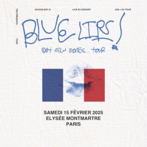 Schoolboy Q en concert à l'Elysée Montmartre en février 2025