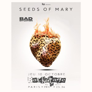 Seeds Of Mary + Bad Situation en concert au Backstage By the Mill