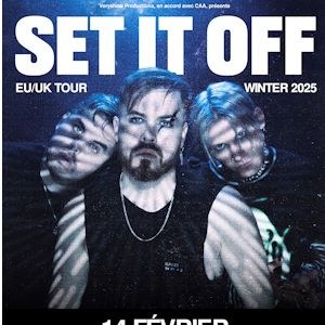 Set It Off en concert au Trabendo en février 2025