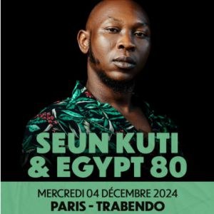 Seun Kuti et Egypt 80 en concert au Trabendo