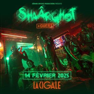 Shaarghot en concert à La Cigale en février 2025