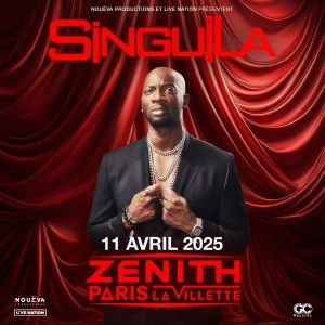 Singuila en concert au Zénith de Paris en avril 2025