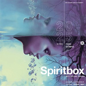 Spiritbox en concert à l'Olympia en février 2025