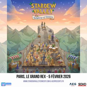 Stardew Valley au Grand Rex en février 2026