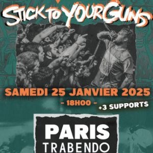 Stick To Your Guns en concert au Trabendo en 2025