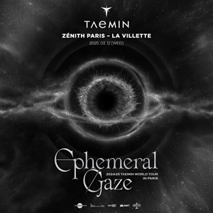 Taemin en concert au Zénith de Paris en mars 2025