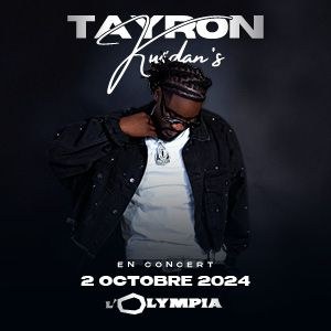 Tayron Kwidan's en concert à L'Olympia en octobre 2024