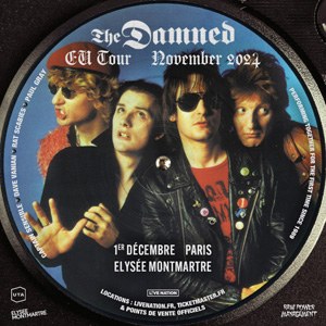 The Damned en concert à l'Elysée Montmartre