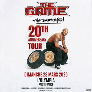 The Game en concert à L'Olympia en mars 2025