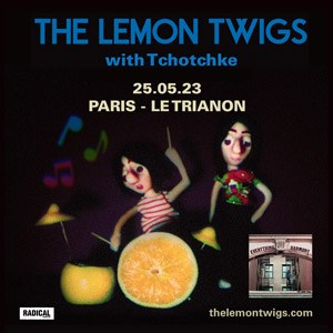 The Lemon Twigs en concert au Trianon en mai 2023