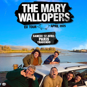 The Mary Wallopers en concert au Trabendo en avril 2025