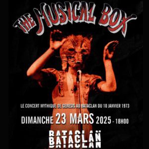 The Musical Box en concert au Bataclan en mars 2025