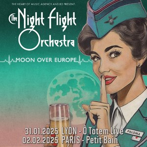 The Night Flight Orchestra en concert au Petit Bain