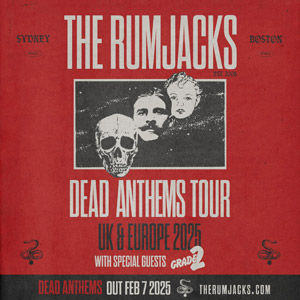 The Rumjacks en concert au Trianon en mars 2025